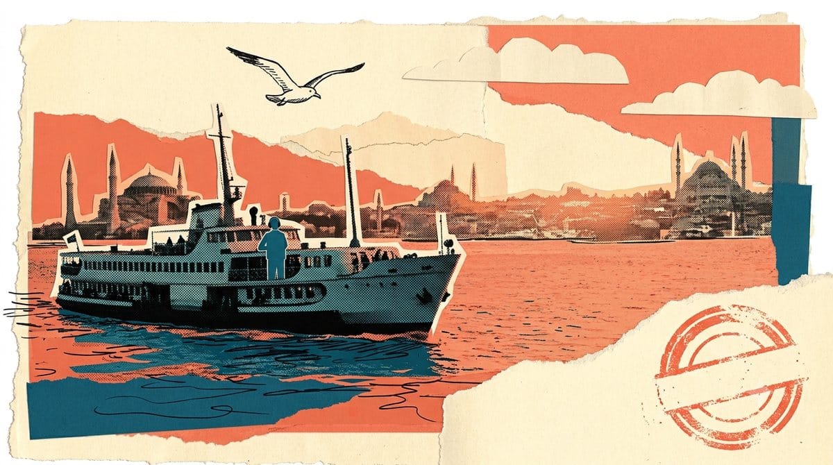 Vapurda safak - sabah rutini